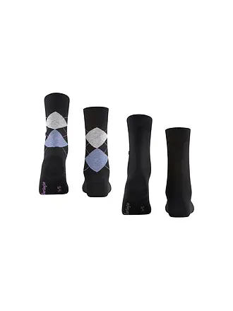BURLINGTON | Calcetines de mujer EVERYDAY, paquete de 2, 36-41 crema | schwarz